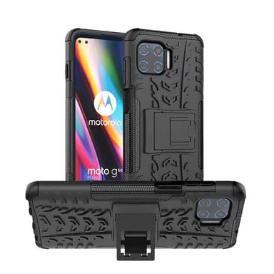 Iskunkestävä Suojakuori kotelo jalustalla Motorola Moto G 5G Plus  -