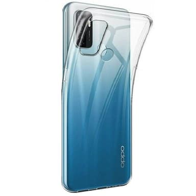Silikonikotelo läpinäkyvä Oppo A53 4G