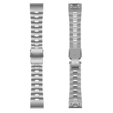 Rannekoru titaani Garmin Fenix 6X Pro  - Hopea