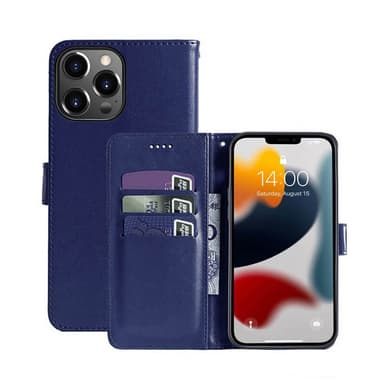 Apple iPhone 13 Pro Max Lompakkokotelo 3-kortti  - tumma