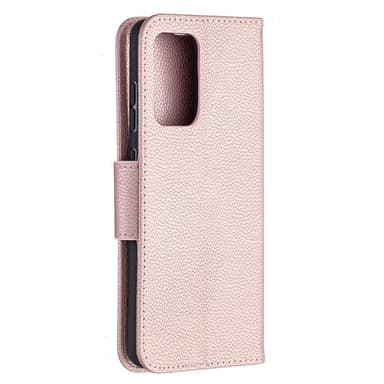 SKALO Samsung A52/A52s Premium Litchi Lompakkokotelo - Pinkki