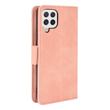 SKALO Samsung A22 4G 6-lokeroa Lompakkokotelo - Pinkki
