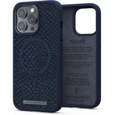 Njord by Elements iPhone 13 Pro Kuori Salmon Series Sininen