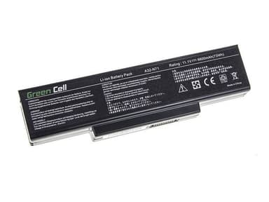 Green Cell kannettavan akku Asus A32-K72 K72 K73 N71 N73 / 11,1V 6600mAh