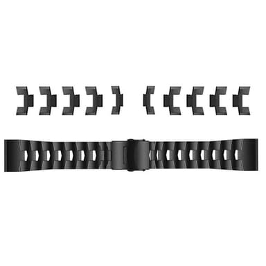 Rannekoru titaani Garmin Fenix 7S - Musta