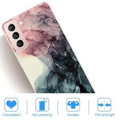 SKALO Samsung S22+ Marmori TPU kuori - #1 - #1