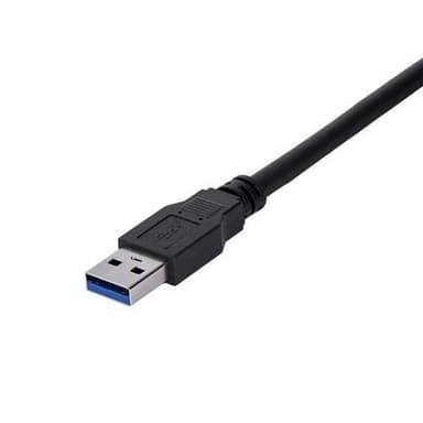 StarTech.com USB3SEXT1MBK, 1 m, USB A, USB A, USB 3.2 Gen 1 (3.1 Gen 1), 5000 Mb