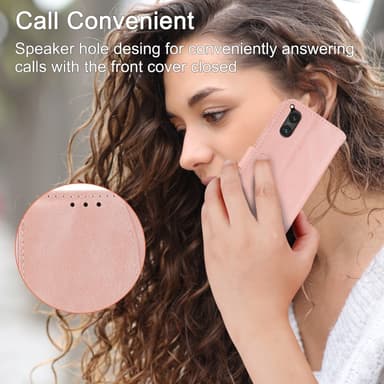 SKALO Sony Xperia 5 V Evelope Clutch 5-Lokeroa - Pinkki