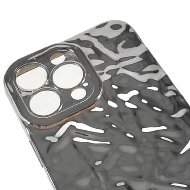 iPhone 15 Pro TPU Kuori Elektroplating Rypistynyt Epätasainen Puhelimen Suojakotelo