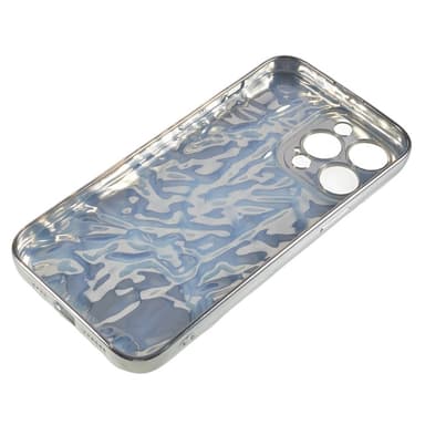 iPhone 15 Pro Max TPU Kuori Elektroplating Rypistynyt Epätasainen Puhelimen Suojakotelo