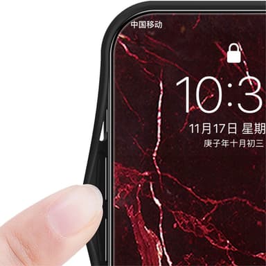 SKALO Samsung S24+ Marmori karkaistu lasi TPU-suojakuori - #3