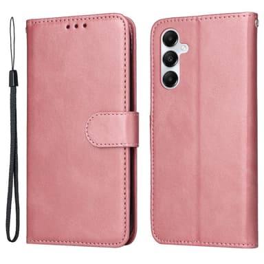 SKALO Samsung A05s 4G PU-nahkainen Lompakkokotelo - Pinkki
