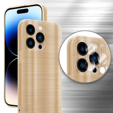 Suojakuori iPhone 14 PRO Kotelo (kulta)