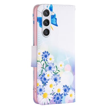 Samsung Galaxy S24 Lompakkotelineen kotelo Kuviollinen puhelimen kansi