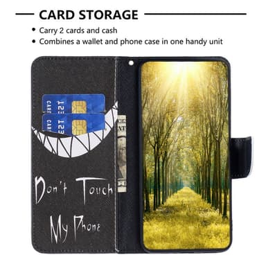 Samsung Galaxy S24 Ultra Lompakkotelineen kotelo Kuviollinen puhelimen kansi