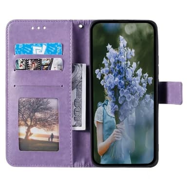 SKALO Xiaomi Redmi 13C 4G Mandala lompakkokotelo - Violetti