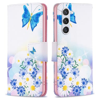 Samsung Galaxy S24 Lompakkotelineen kotelo Kuviollinen puhelimen kansi