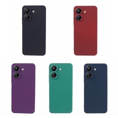 SKALO Xiaomi Redmi 13C 4G Ultraohut TPU-kuori - Violetti