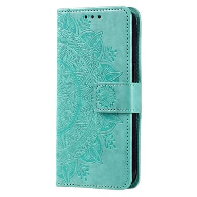 SKALO Xiaomi Redmi 13C 4G Mandala lompakkokotelo - Turkoosi