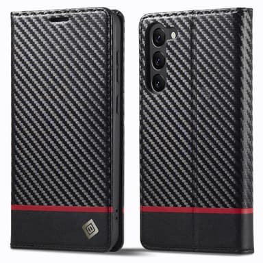 LC.IMEEKE Lompakkokotelo Samsung Galaxy S24+ - Musta