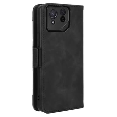 SKALO Asus ROG Phone 8 Pro 5G 6-lokeroa Lompakkokotelo - Musta