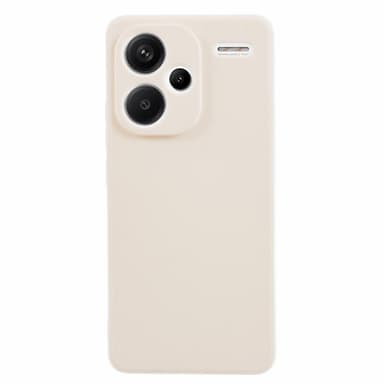 SKALO Xiaomi Redmi Note 13 Pro+ Ultraohut TPU-kuori - Valkoinen