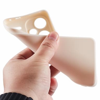 SKALO Xiaomi Redmi Note 13 Pro+ Ultraohut TPU-kuori - Valkoinen
