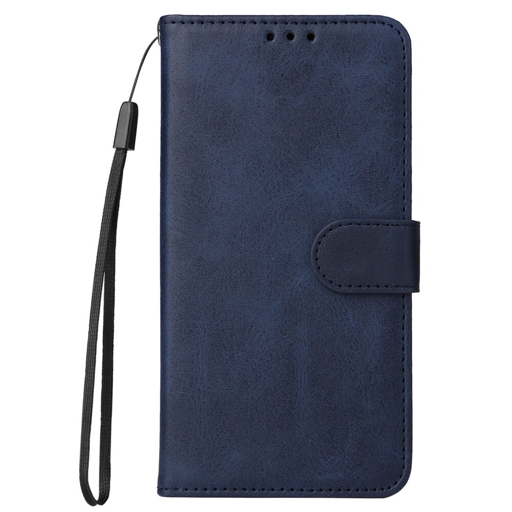 SKALO Xiaomi 14 5G PU-nahkainen Lompakkokotelo - Sininen
