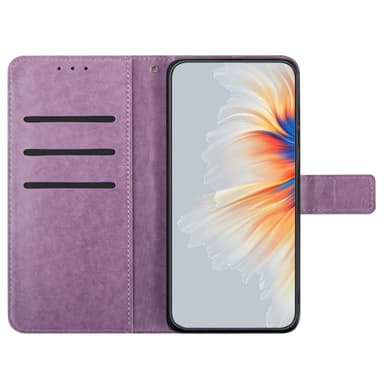 SKALO Xiaomi Redmi Note 13 Pro 5G Mandala lompakkokotelo - Violetti