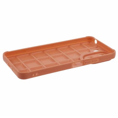 SKALO Xiaomi Redmi 13C 4G Puffer Bumper TPU-suojakuori - Vaaleanruskea