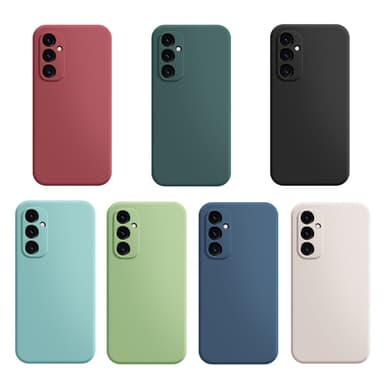 SKALO Samsung A15 4G Ultraohut TPU-kuori - Punainen