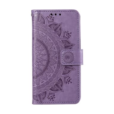 SKALO Xiaomi Redmi Note 13 4G Mandala lompakkokotelo - Violetti