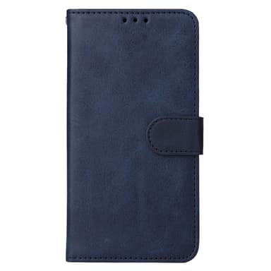 SKALO Samsung A15 5G PU-nahkainen Lompakkokotelo - Sininen