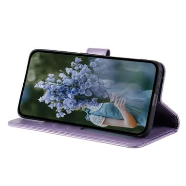 SKALO Xiaomi Redmi Note 13 4G Mandala lompakkokotelo - Violetti