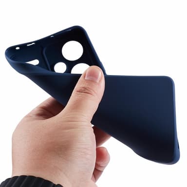 SKALO Xiaomi Redmi Note 13 Pro+ Ultraohut TPU-kuori - Sininen