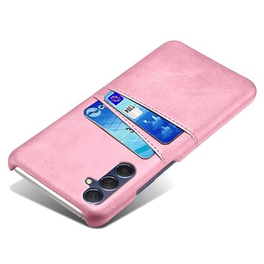 SKALO Samsung A15 5G PU-nahkainen Suojakuori Lompakolla - Ruusukulta