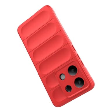 SKALO Xiaomi Redmi Note 13 4G Rugged Bumpers TPU-suojakuori - Punainen