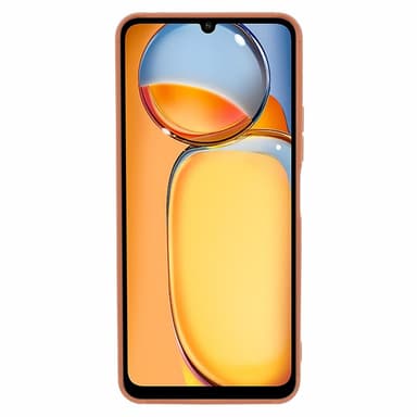 SKALO Xiaomi Redmi 13C 4G Puffer Bumper TPU-suojakuori - Vaaleanruskea