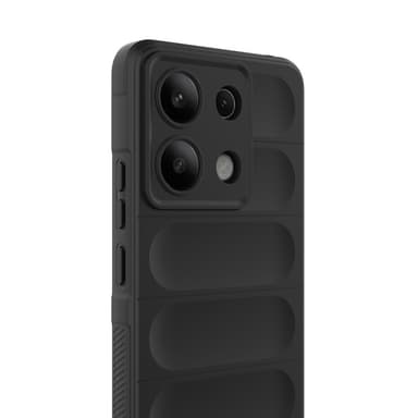 SKALO Xiaomi Redmi Note 13 4G Rugged Bumpers TPU-suojakuori - Musta