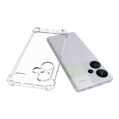 SKALO Xiaomi Redmi Note 13 Pro+ Erittäin vahva TPU-kuori