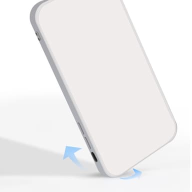 SKALO Samsung A15 4G Ultraohut TPU-kuori - Punainen