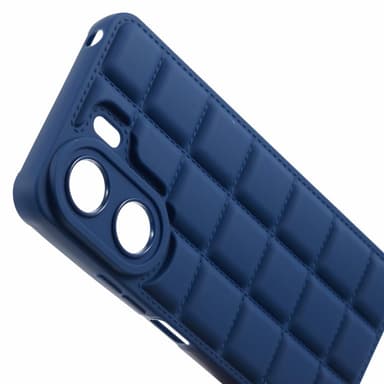 SKALO Xiaomi Redmi 13C 4G Puffer Bumper TPU-suojakuori - Tummansininen