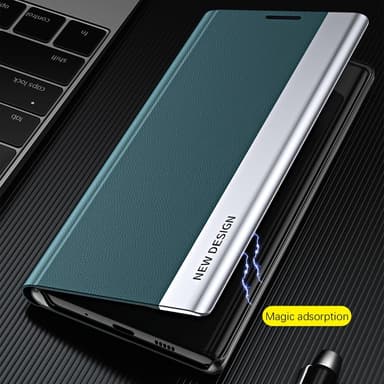 SKALO Xiaomi Redmi Note 13 Pro 5G Ultraslim PU nahkakotelo - Pinkki