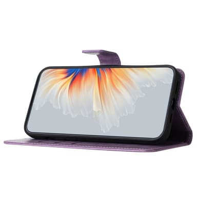 SKALO Xiaomi Redmi Note 13 Pro 5G Mandala lompakkokotelo - Violetti