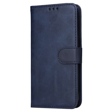 SKALO Xiaomi Redmi Note 13 Pro+ PU-nahkainen Lompakkokotelo - Sininen