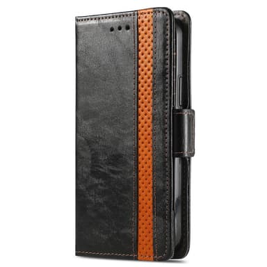 SKALO Xiaomi 14 5G CASENEO 002 Series Premium PU-nahkalompakko - Musta