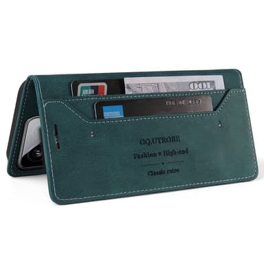 SKALO Xiaomi 14 5G GQ.UTROBE Lompakkokotelo PU-nahkaa - Sininen