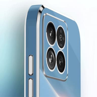 SKALO Xiaomi 14 5G XINLI TPU Suojakuori - Turkoosi