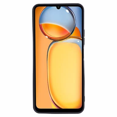 SKALO Xiaomi Redmi 13C 4G Puffer Bumper TPU-suojakuori - Musta