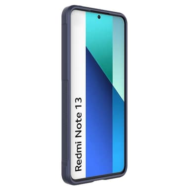 SKALO Xiaomi Redmi Note 13 4G Rugged Bumpers TPU-suojakuori - Tummansininen